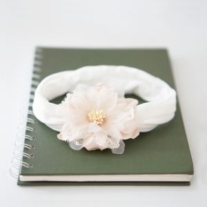 Baby Headband Comfy Wide Floral (BHB8457)